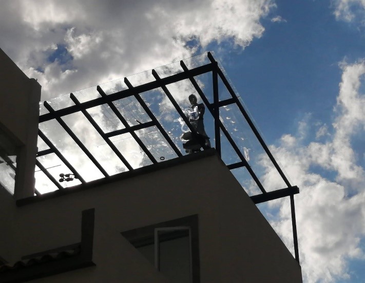 Estructura metálica de cubierta